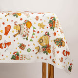 Mantel Panamá Estampado Navidad - Ribes y Casals