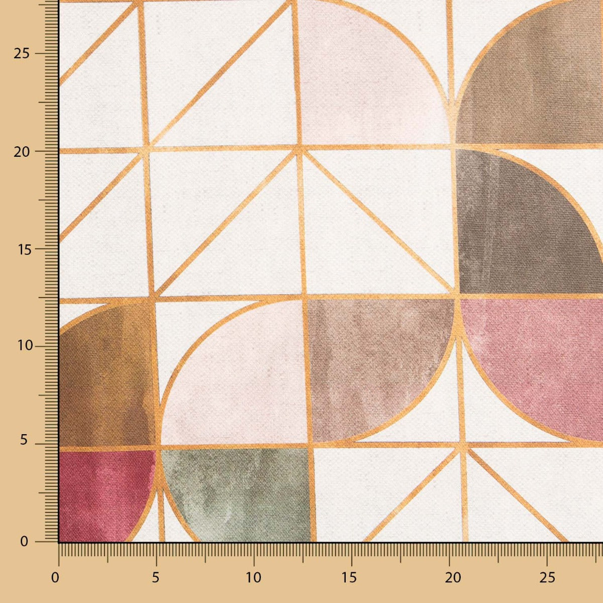 Loneta Geométrica Oscura - Ribes y Casals