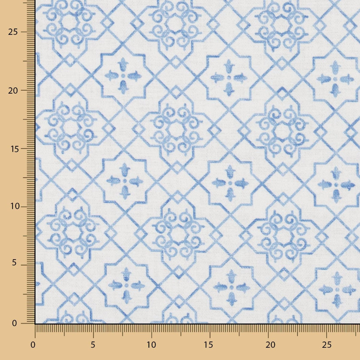 Loneta Antimanchas Geo Azul - Ribes y Casals