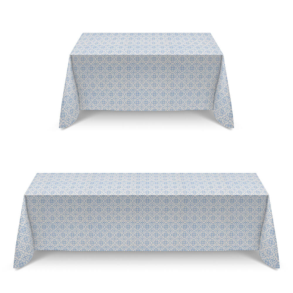 Loneta Antimanchas Geo Azul - Ribes y Casals