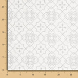 Loneta Antimanchas Geo Gris Claro - Ribes y Casals