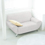 Loneta Antimanchas Geo Gris Claro - Ribes y Casals