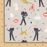 Loneta Dalí Gris Claro - Ribes y Casals