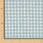 Loneta Jacquard Dots Verde Agua - Ribes y Casals