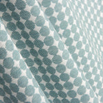 Loneta Jacquard Dots Verde Agua - Ribes y Casals