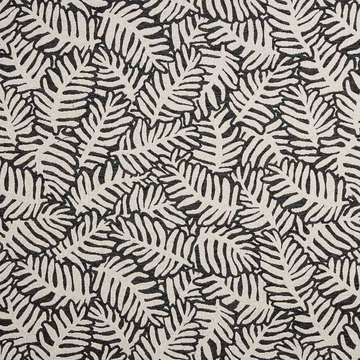 Loneta Jacquard Hoja Negra - Ribes y Casals