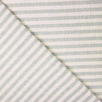 Loneta Culla Rústica Raya Mini Verde Agua - Ribes y Casals