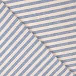 Loneta Culla Rústica Raya Mini Azulina - Ribes y Casals