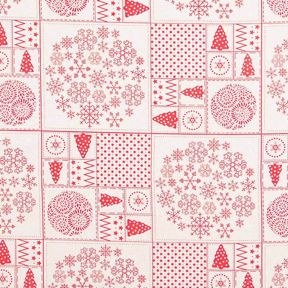 Retal Loneta Navidad Felices Fiestas 45x280 cm - Ribes y Casals