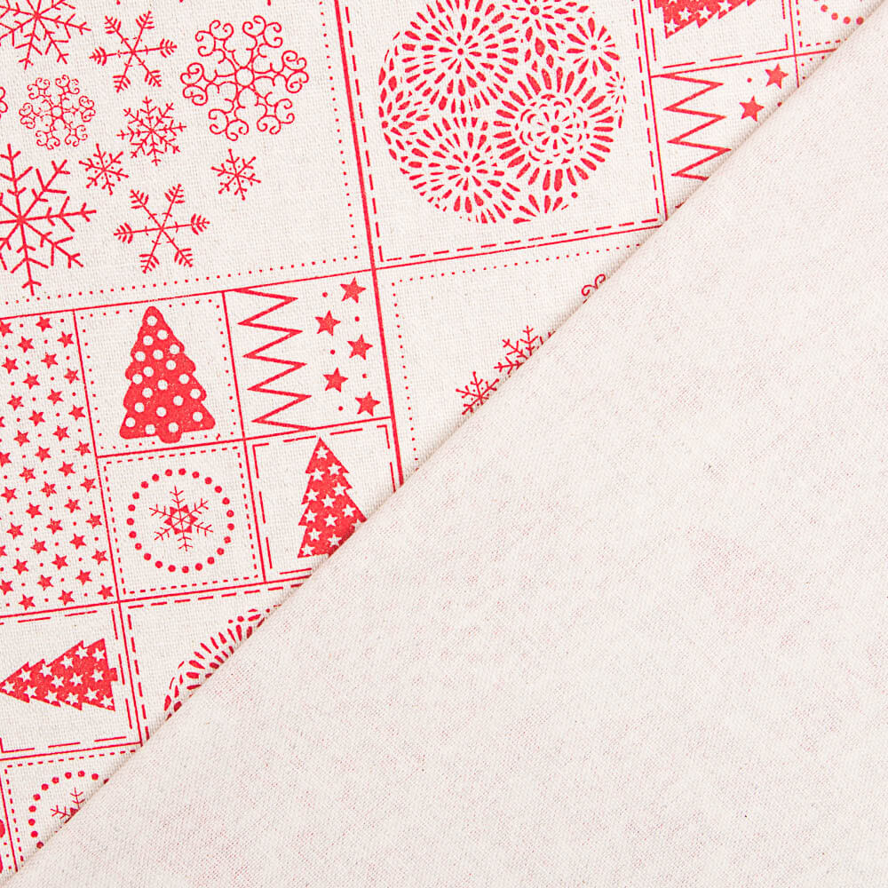 Loneta Navidad Felices Fiestas - Ribes y Casals