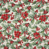 Loneta Navidad Lurex Poinsettia - Ribes y Casals
