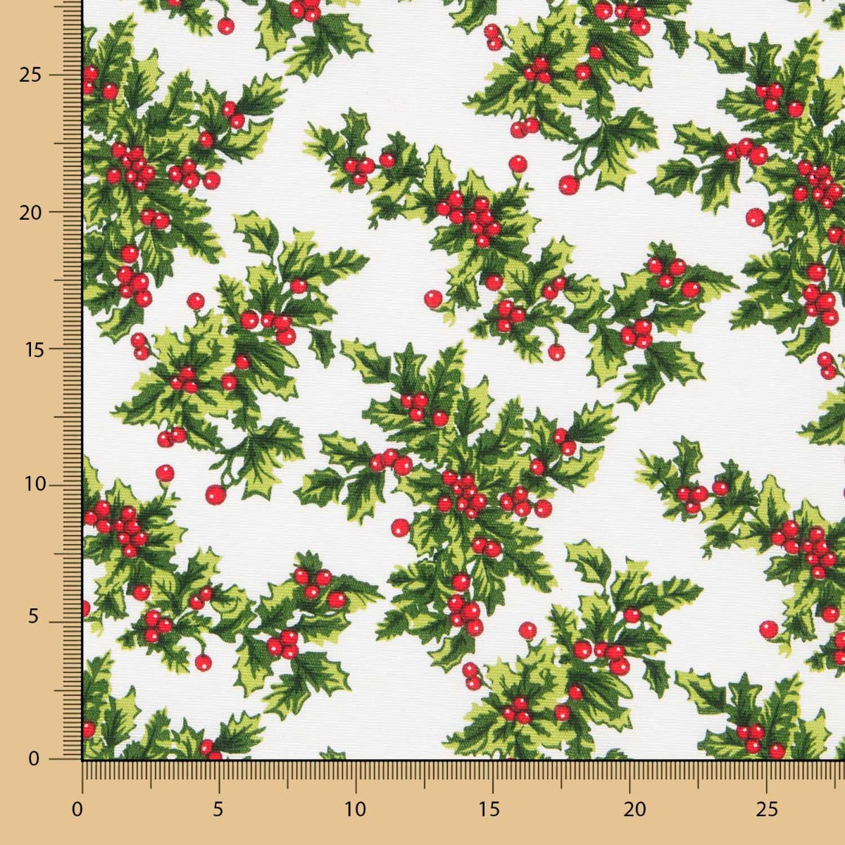 Loneta Navidad Muérdago Crudo - Ribes y Casals