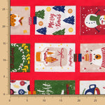 Loneta Navidad Postales Roja - Ribes y Casals