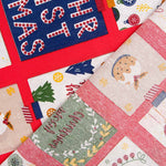 Loneta Navidad Postales Roja - Ribes y Casals