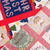 Loneta Navidad Postales Roja - Ribes y Casals