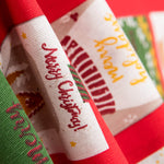 Loneta Navidad Postales Roja - Ribes y Casals