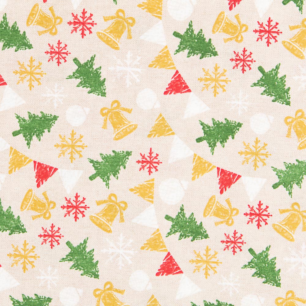 Loneta Navidad Rústica Mix Árboles - Ribes y Casals