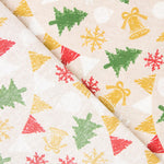 Loneta Navidad Rústica Mix Árboles - Ribes y Casals