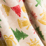 Loneta Navidad Rústica Mix Árboles - Ribes y Casals