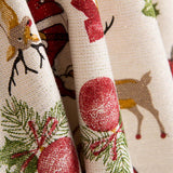 Loneta Navidad Santa Claus Lurex - Ribes y Casals