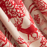 Loneta Navidad Vintage Roja - Ribes y Casals