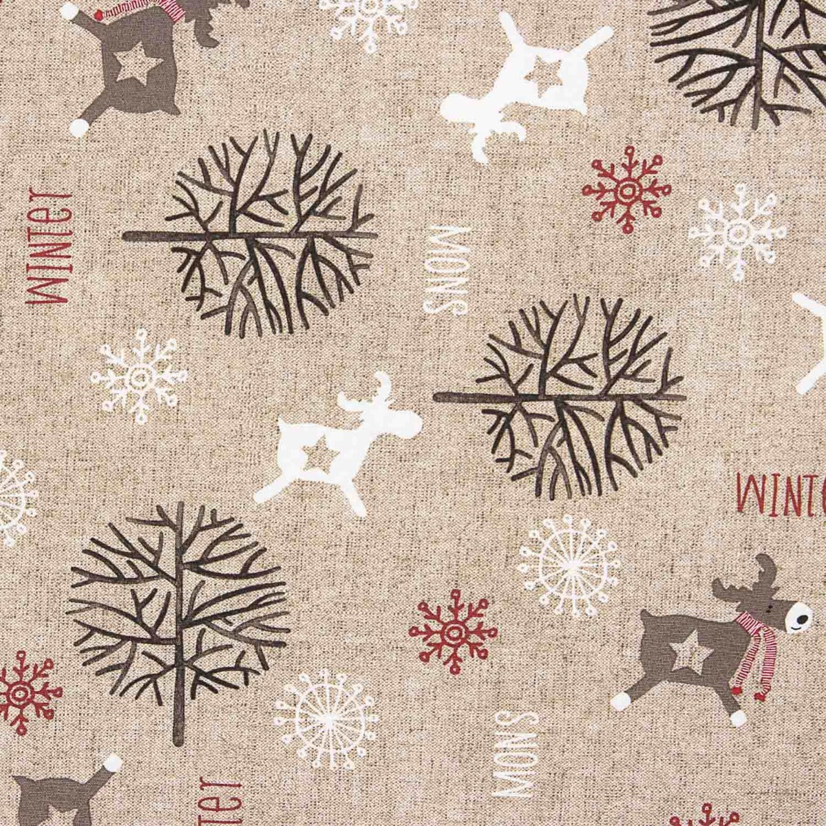 Loneta Navidad Winter Star - Ribes y Casals