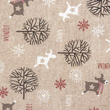 Loneta Navidad Winter Star - Ribes y Casals