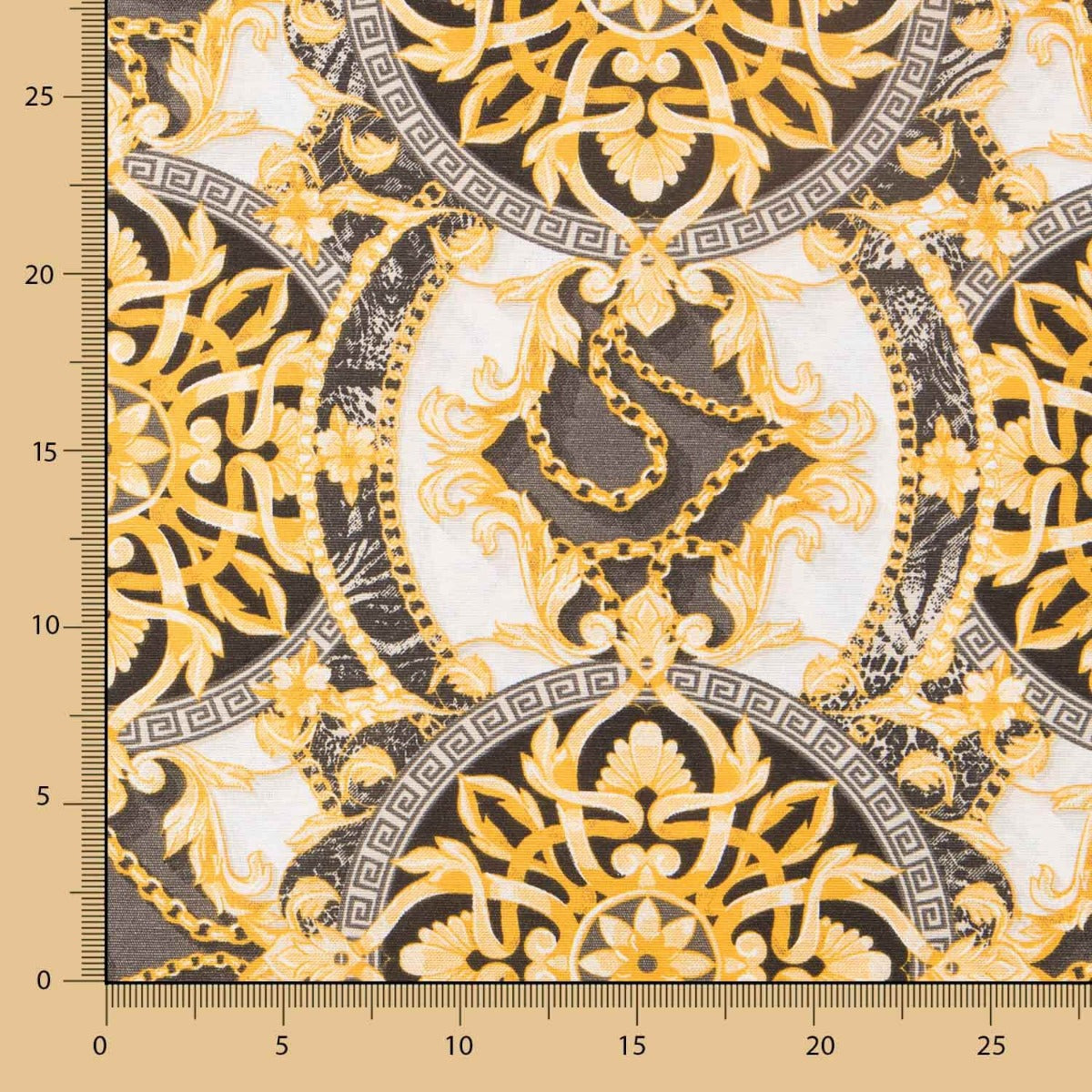 Loneta Estampada Cadenas Prisma - Ribes y Casals