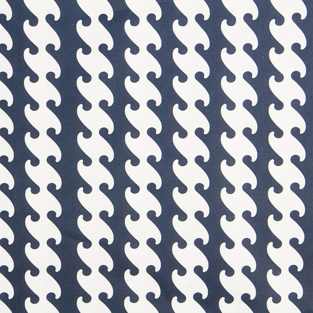 Loneta Olas Azul Marino - Ribes y Casals