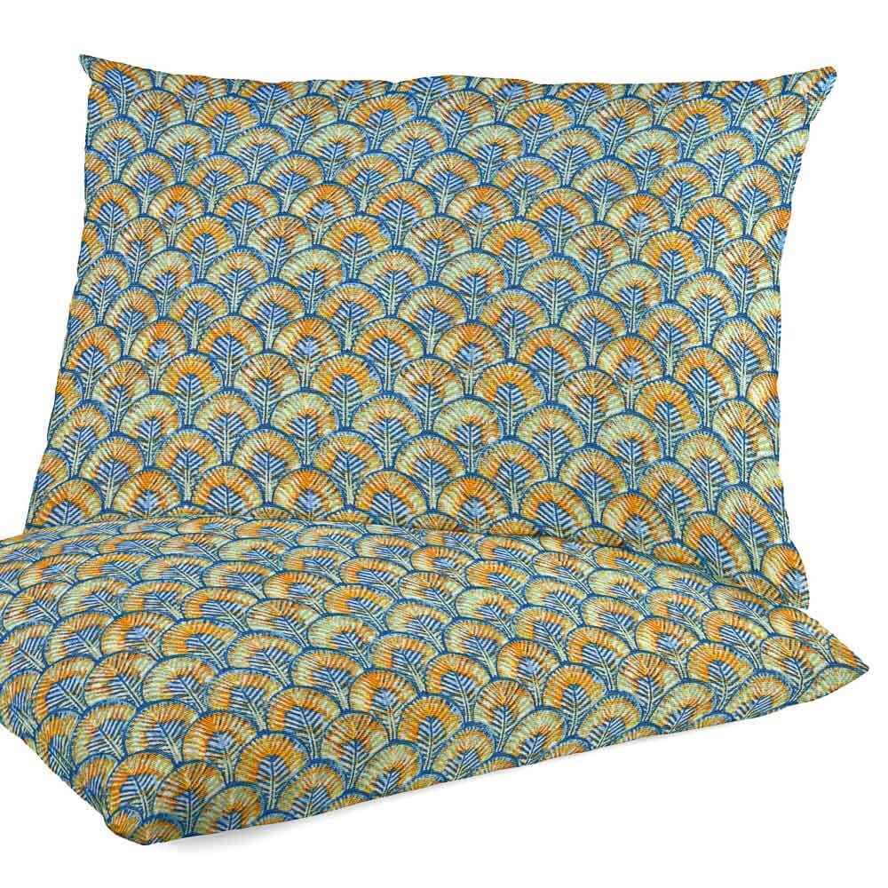 Loneta Algodón Plumas Índigo - Ribes y Casals