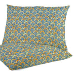 Loneta Algodón Plumas Índigo - Ribes y Casals