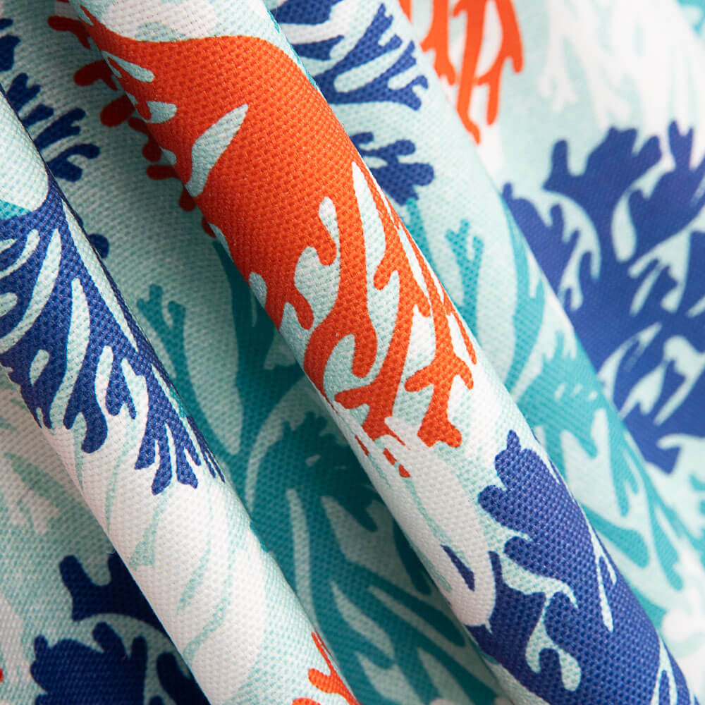 Loneta Panamá Corales Verde Agua - Ribes y Casals