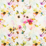 Loneta Panama Explosión Flor Fucsia - Ribes y Casals