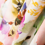 Loneta Panama Explosión Flor Fucsia - Ribes y Casals