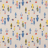 Loneta Estampada Pececillos Tropicales - Ribes y Casals