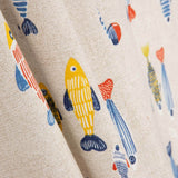 Loneta Estampada Pececillos Tropicales - Ribes y Casals