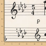 Loneta Pentagrama Musical - Ribes y Casals