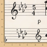 Loneta Pentagrama Musical - Ribes y Casals