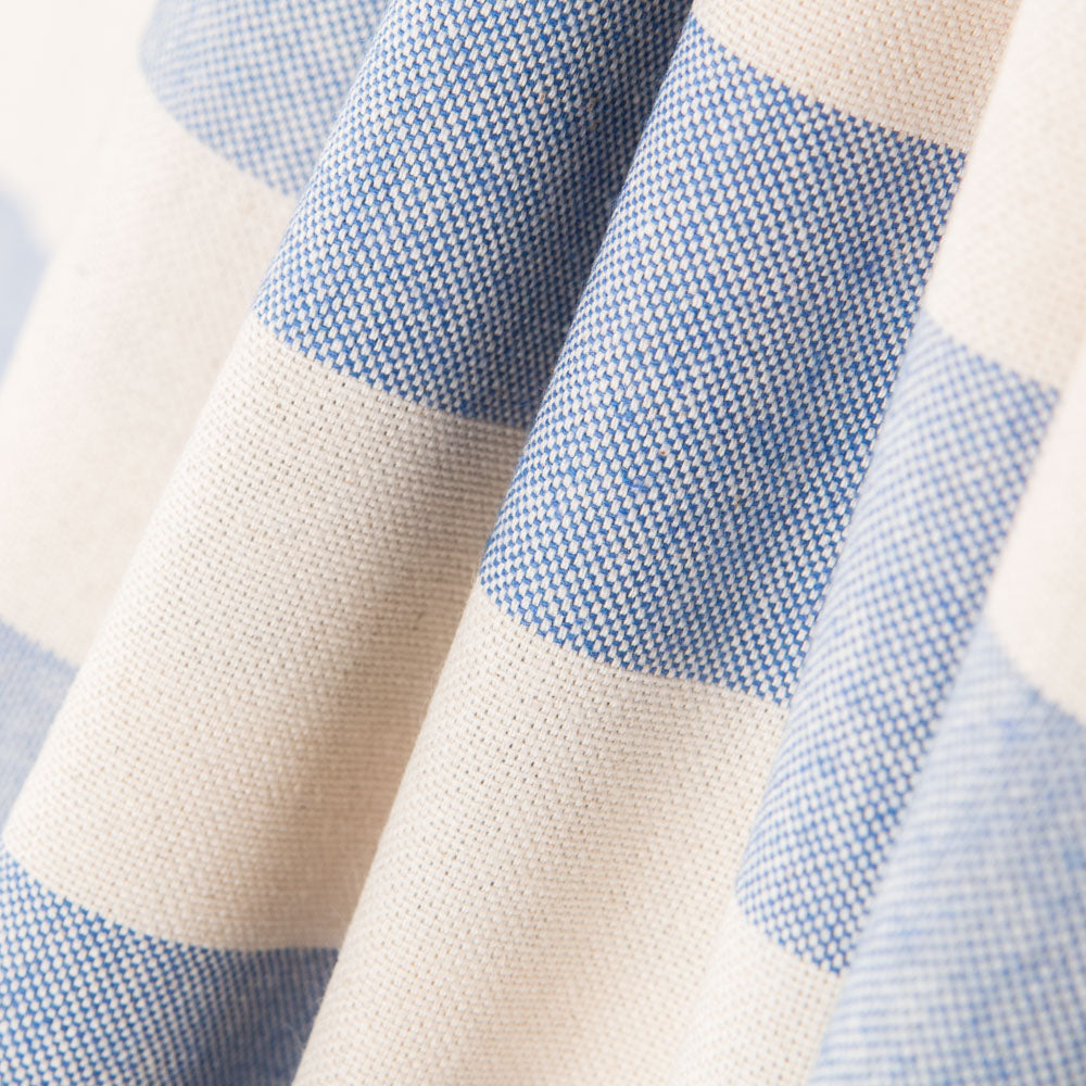 Loneta Rústica Rayas Azul - Ribes y Casals