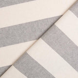 Loneta Rústica Rayas Gris - Ribes y Casals