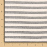 Loneta Raya Rústica Medio Negro - Ribes y Casals