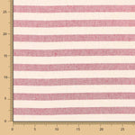 Loneta Raya Rústica Medio Rubí - Ribes y Casals