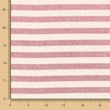 Loneta Raya Rústica Medio Rubí - Ribes y Casals