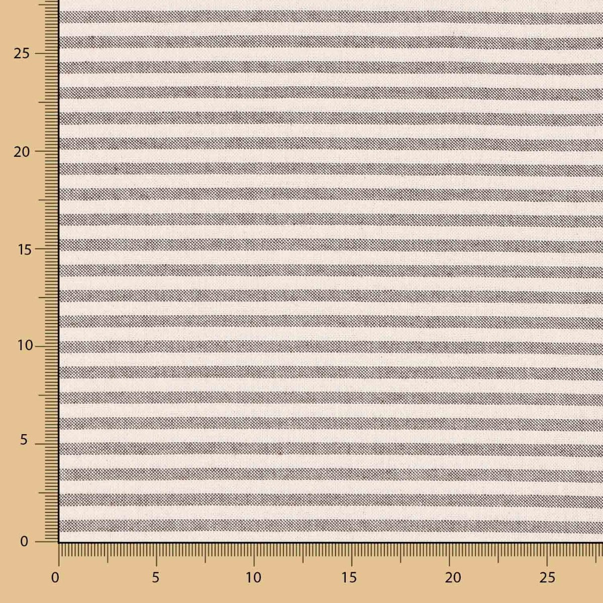 Loneta Raya Rústica Mini Marrón - Ribes y Casals