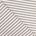 Loneta Raya Rústica Mini Negro - Ribes y Casals