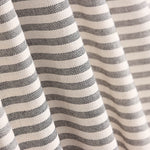 Loneta Raya Rústica Mini Negro - Ribes y Casals