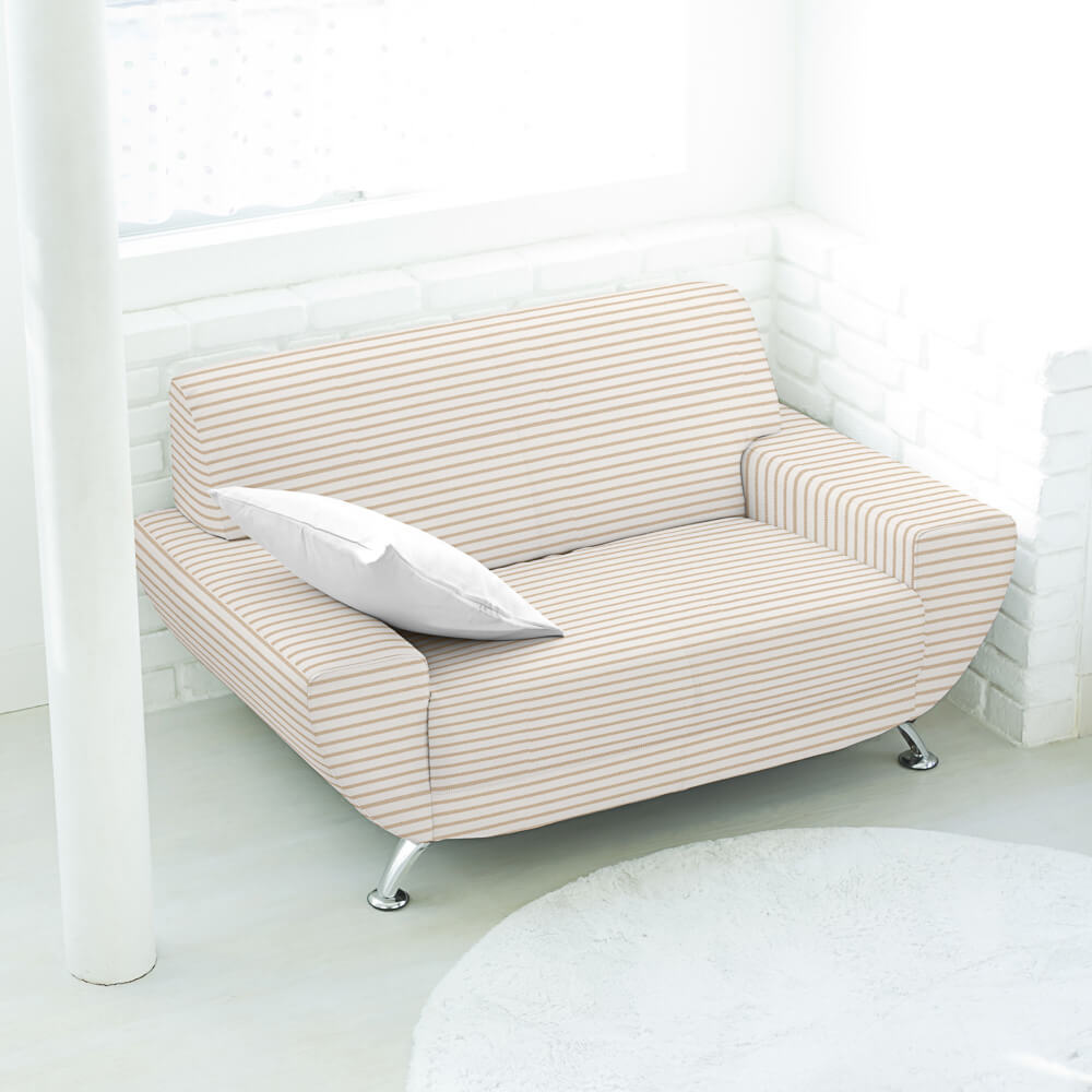 Lona Tapicería Raya Mini Beige - Ribes y Casals