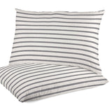 Lona Tapicería Raya Mini Gris - Ribes y Casals