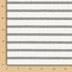 Lona Tapicería Raya Mini Gris - Ribes y Casals