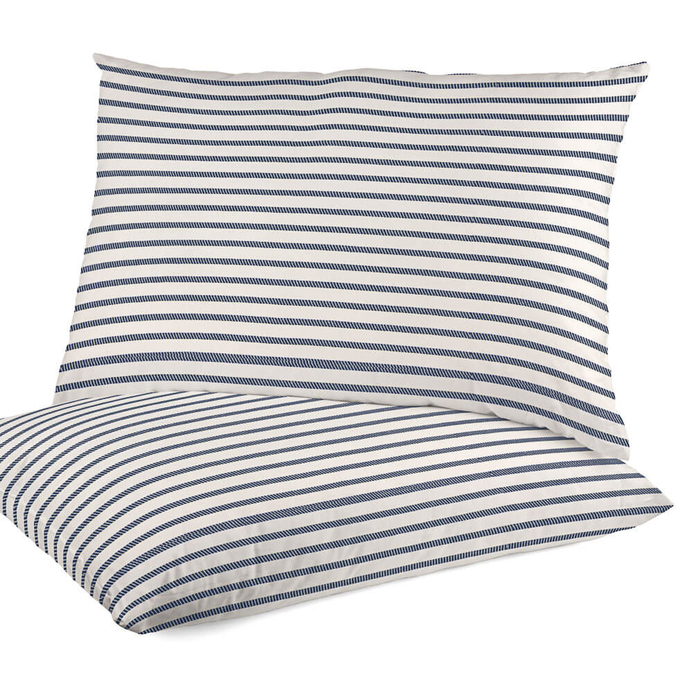 Lona Tapicería Raya Mini Azul - Ribes y Casals